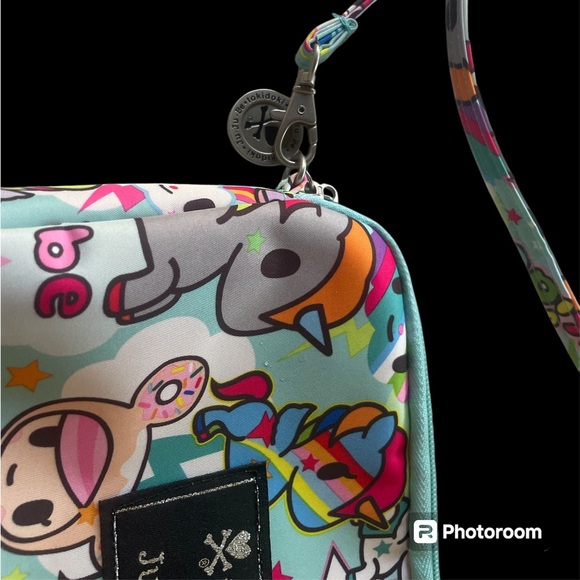 JU-JU-BE X TokiDoki Unikiki 2.0 Be Quick Crossbody pouch diaper bag purse NWOT - Picture 3 of 7